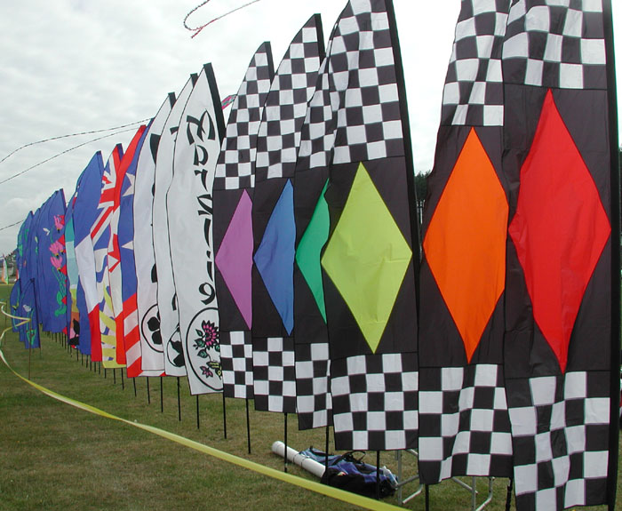 international kite festival feather banners
